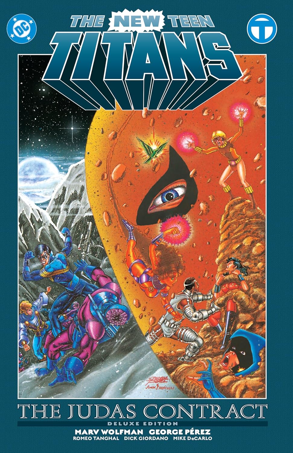 The New Teen Titans: The Judas Contract Deluxe Edition Hardcover
