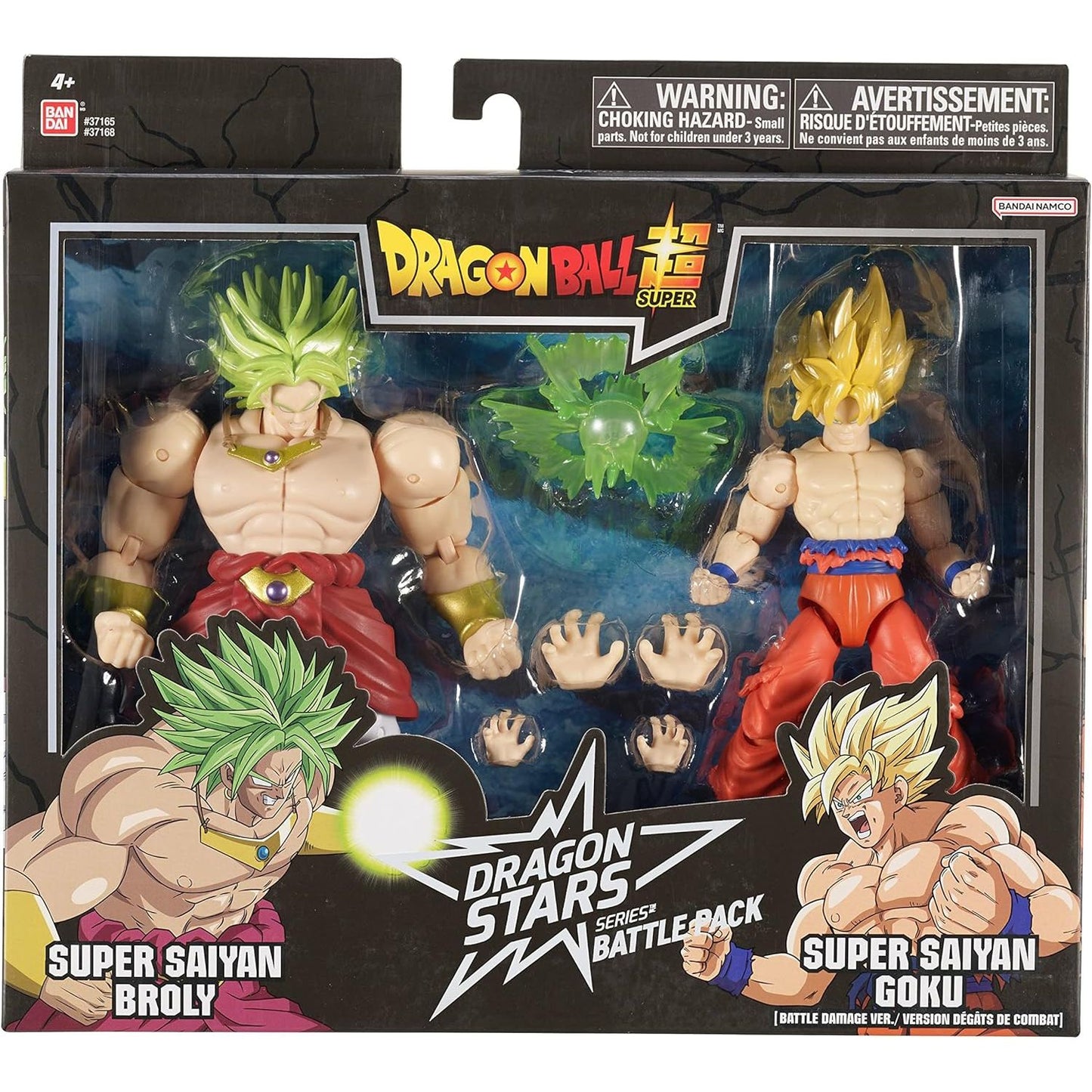 Dragon Ball Super:  Dragon Stars Battle Pack - Super Saiyan Goku (Battle Damage) vs Super Saiyan Broly