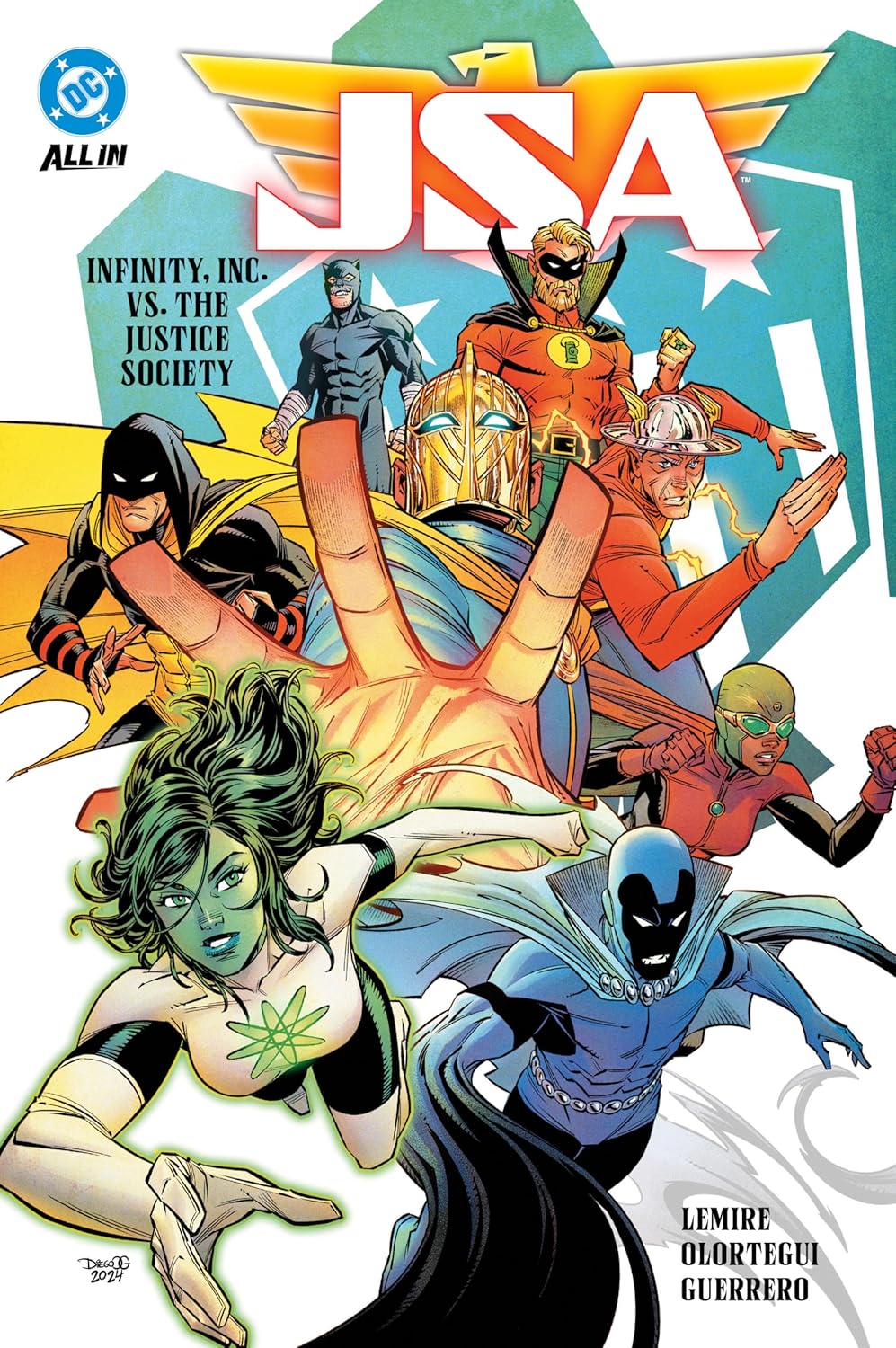 JSA vol. 1: Infinity Inc. vs. The Justice Society