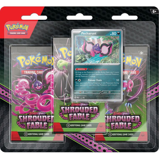 Pokemon TCG - SV6.5 Shrouded Fable 3-Pack Blister