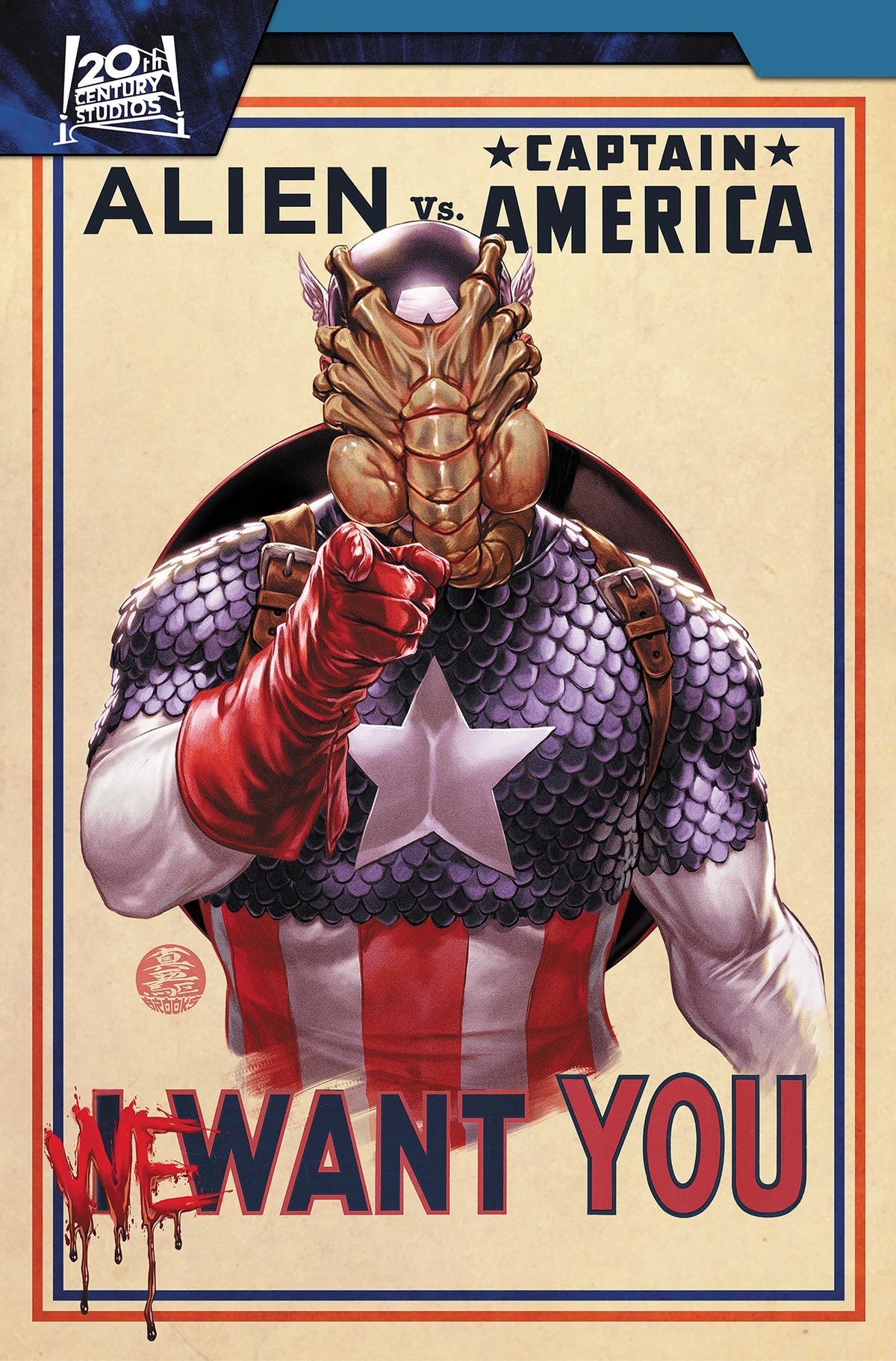 Alien vs. Captain America TOP