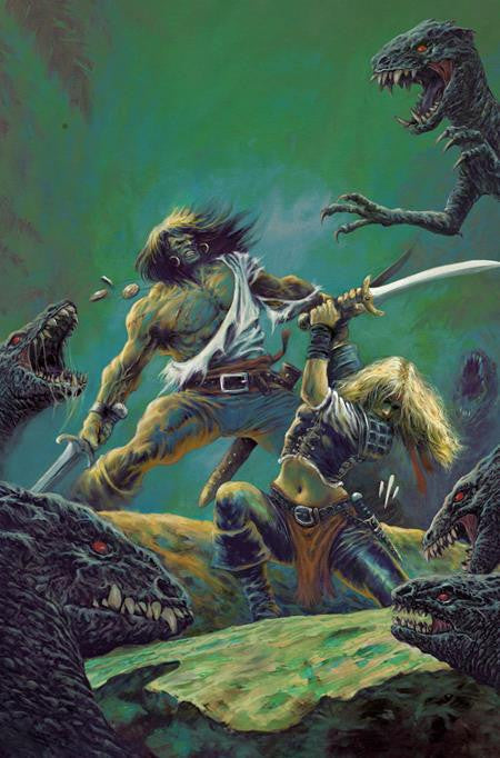 Conan the Barbarian #34 Cover E Juan Alberto Hernandez Virgin Variant