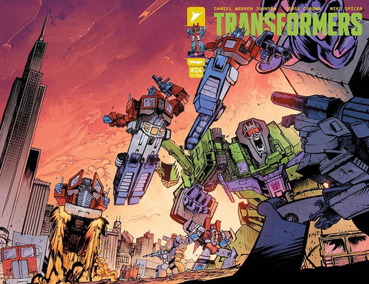Transformers #24 (Daniel Warren Johnson Wraparound Cover)