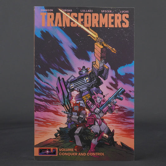 Transformers Vol. 4: Conquer and Control (Direct Market Cover)