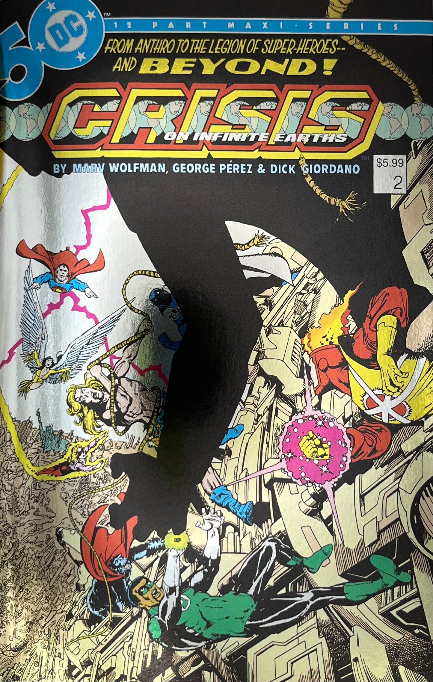 Crisis on Infinite Earths #2 - Facsimile Edition (Foil)