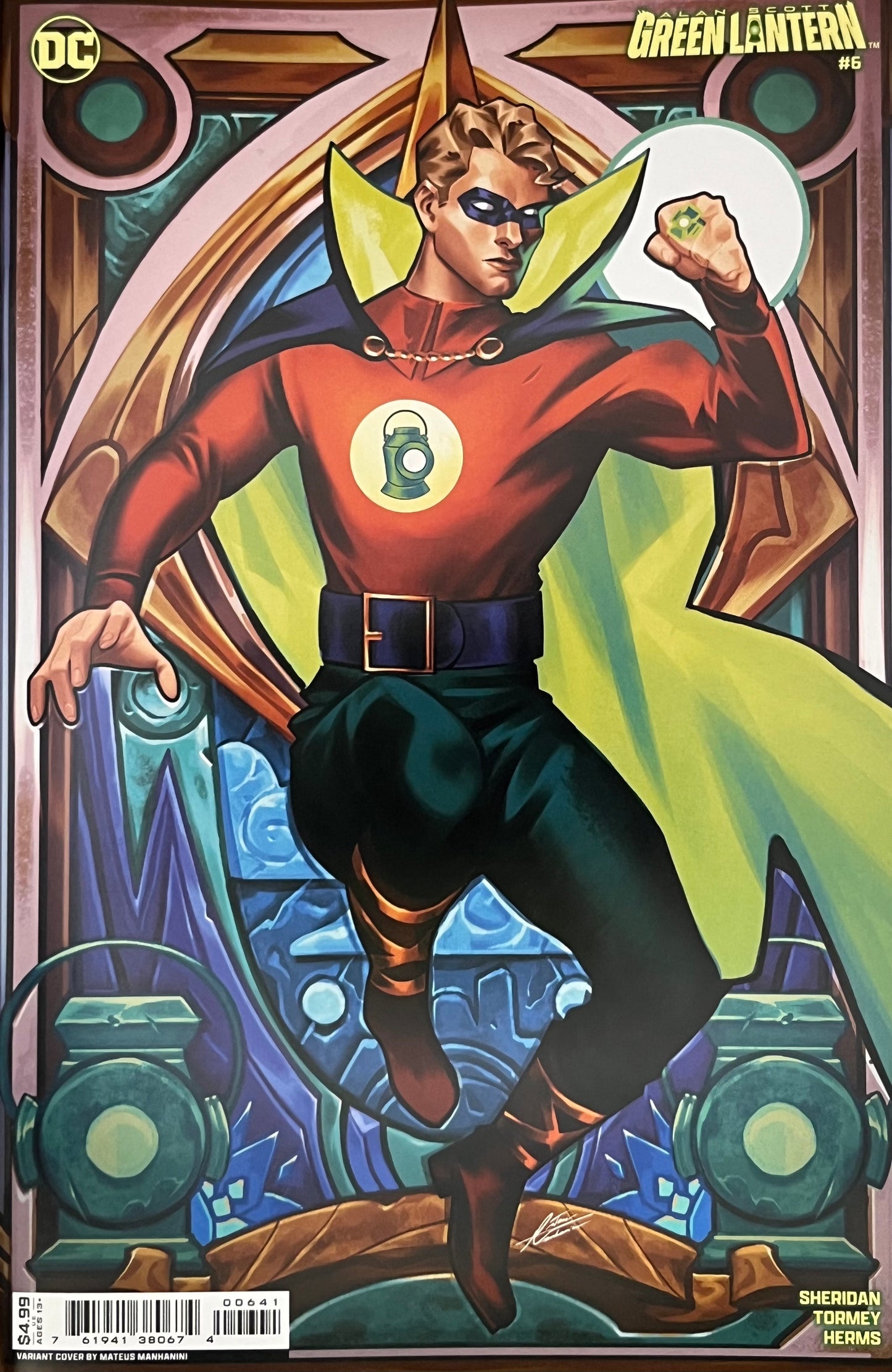 Alan Scott: The Green Lantern #6 (Manhanini Cover)