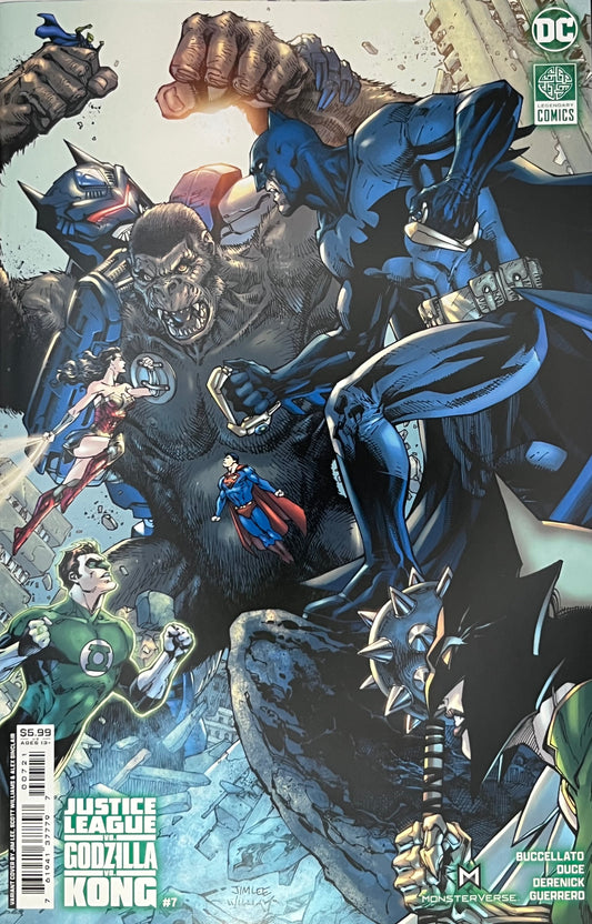 Justice League vs. Godzilla vs. Kong #7 (Lee Cover)