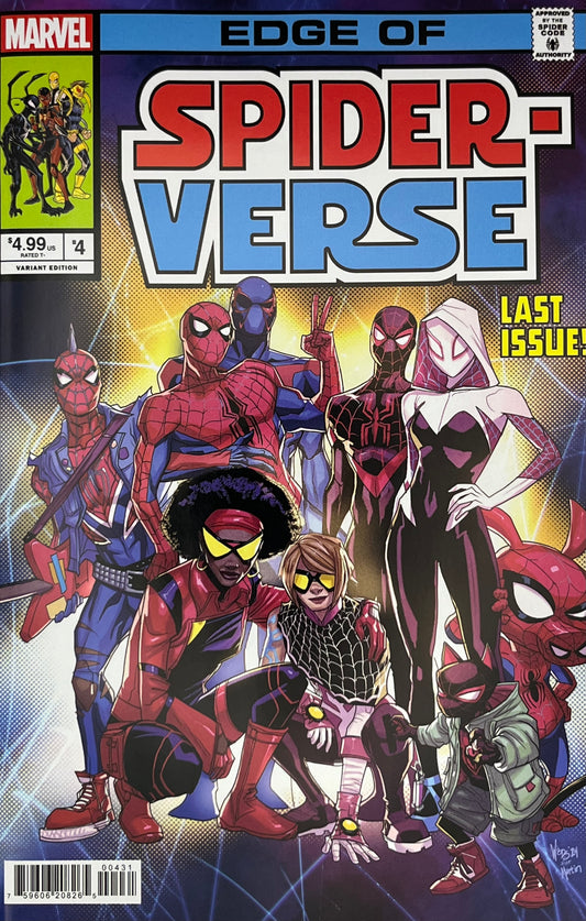 Edge of Spider-Verse #4 (Pete Woods Homage Cover)