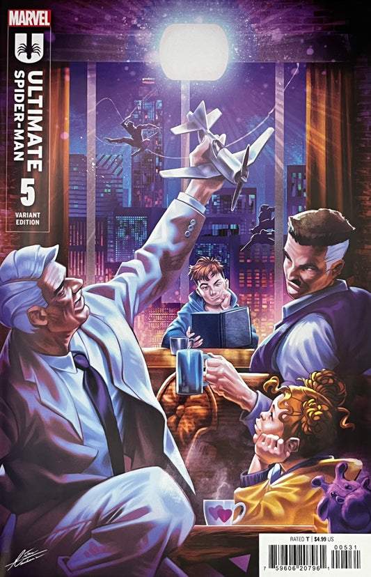 Ultimate Spider-Man #5 (Manhanini Cover)