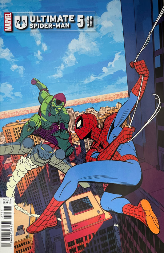 Ultimate Spider-Man #5 (Romero Cover)