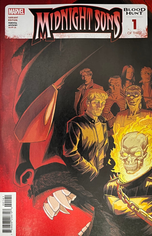 Midnight Sons: Blood Hunt #1 (Shalvey Cover)