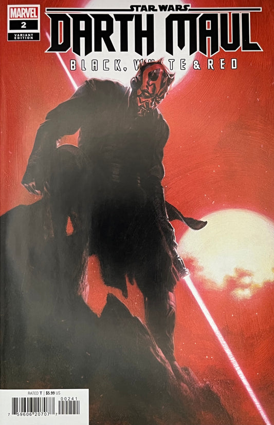 Star Wars: Darth Maul - Black, White & Red #2 (Dell'Otto Cover)