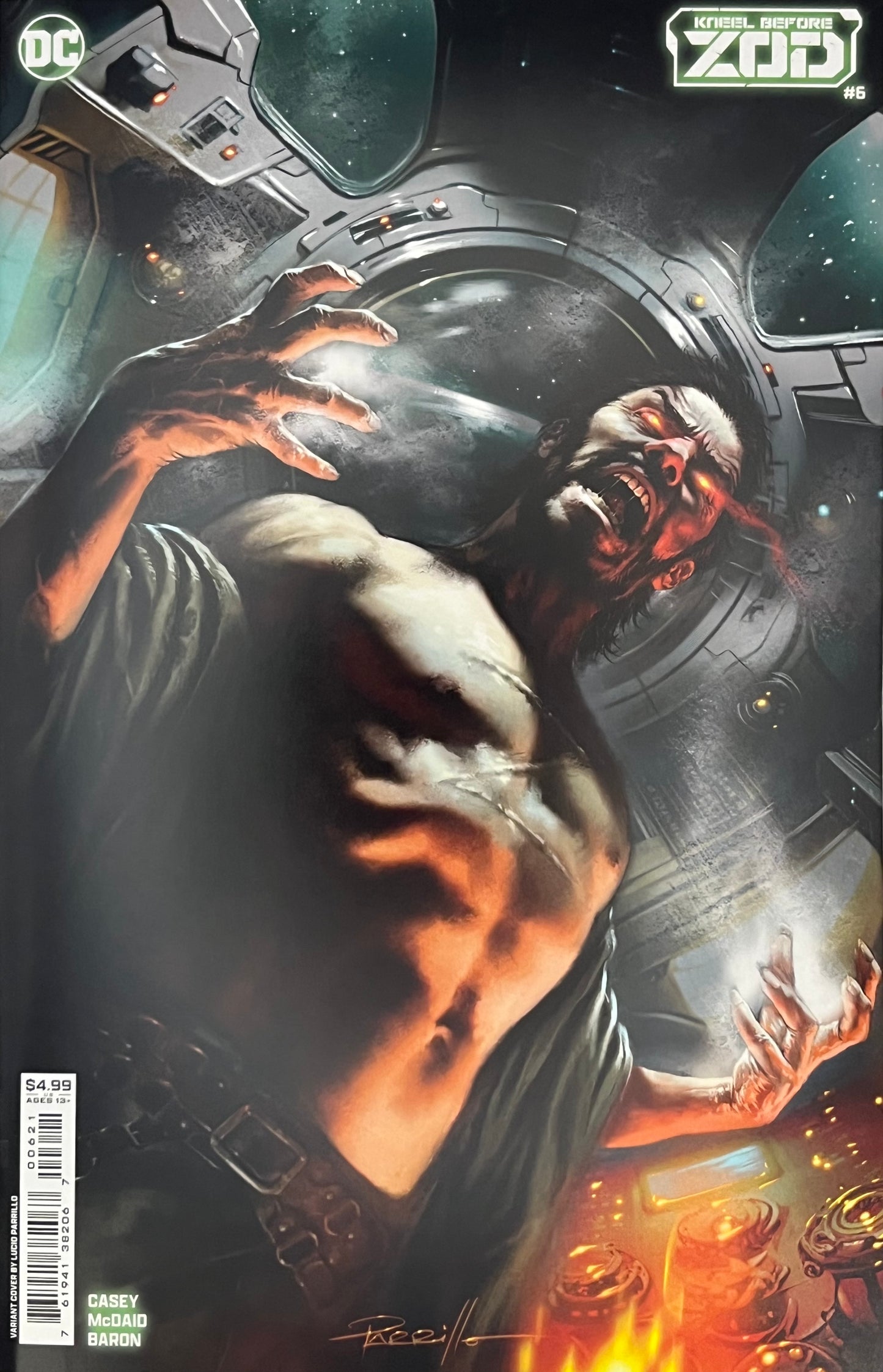 Knee Before Zod #6 (Parrillo Cover)