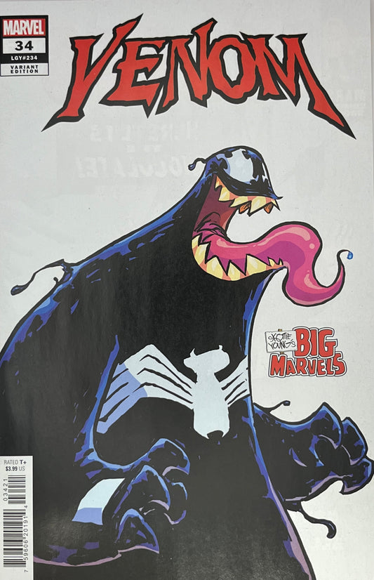 Venom #34 (Big Marvel Cover)