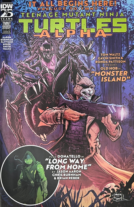 Teenage Mutant Ninja Turtles: Alpha (Cover B)