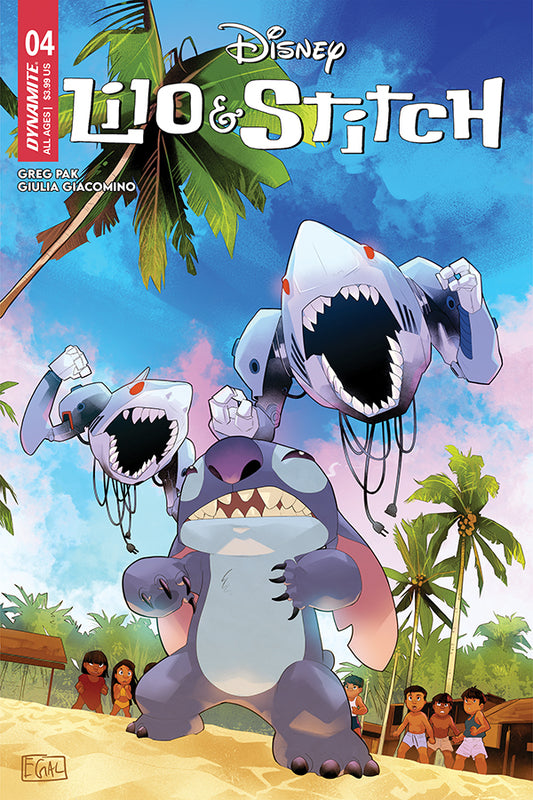 Lilo & Stitch #4 (Cover C Galmon)