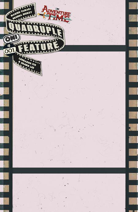 Adventure Time Quadruple Feature #1 (Cover C Celluloid Blank Variant)