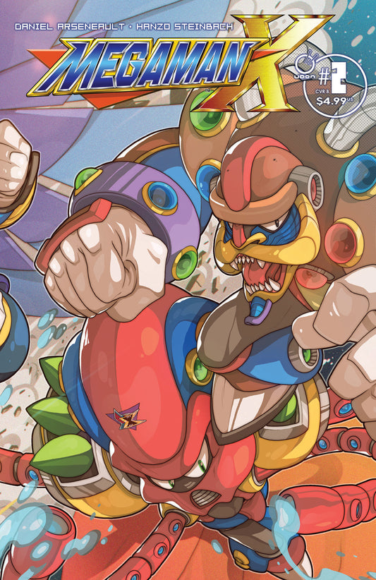Mega Man X #2 (Cover B Edwin Huang Connecting Variant)