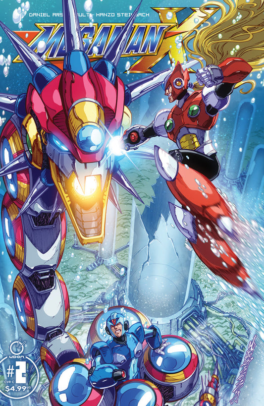 Mega Man X #2 (Cover C Alex Milne Variant)