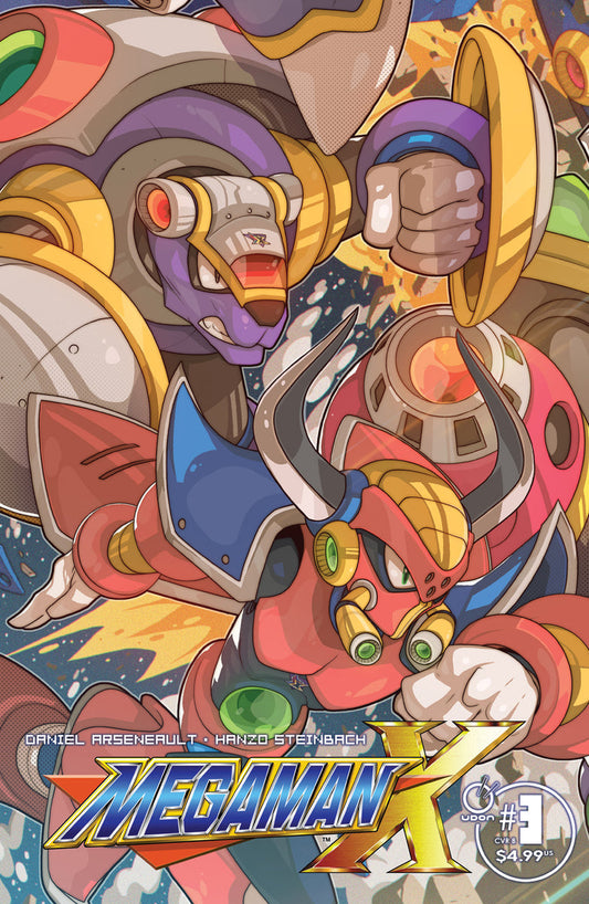 Mega Man X #3 (Cover B Edwin Huang Connecting Variant)