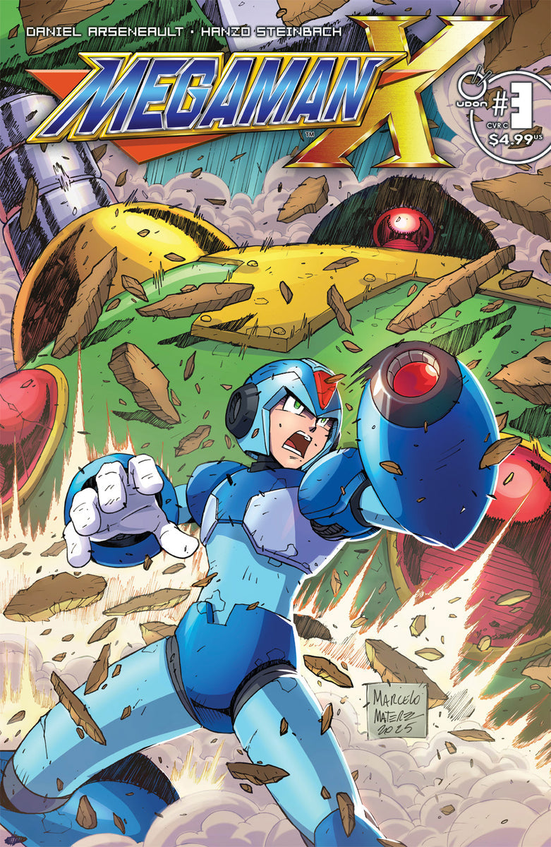 Mega Man X #3 (Cover C Marcelo Matere Variant)