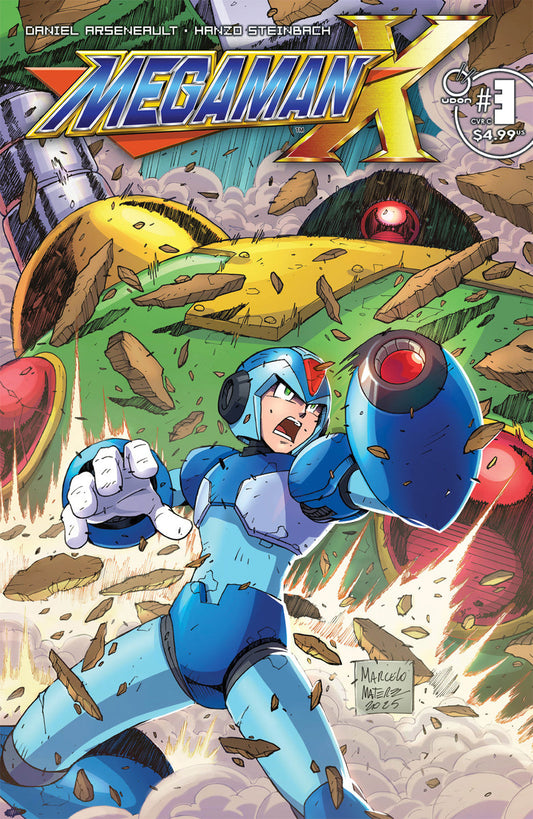 Mega Man X #3 (Cover C Marcelo Matere Variant)