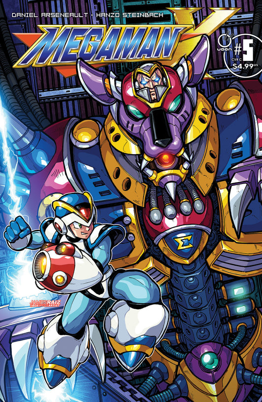 Mega Man X #5 (Cover C James Raiz Variant)