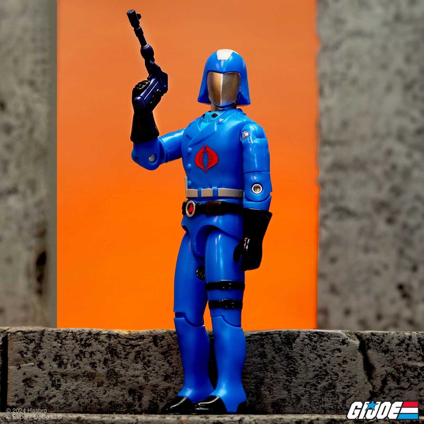 G.I. Joe: ReAction+ 3 3/4" - Cobra Commander (Cartoon)