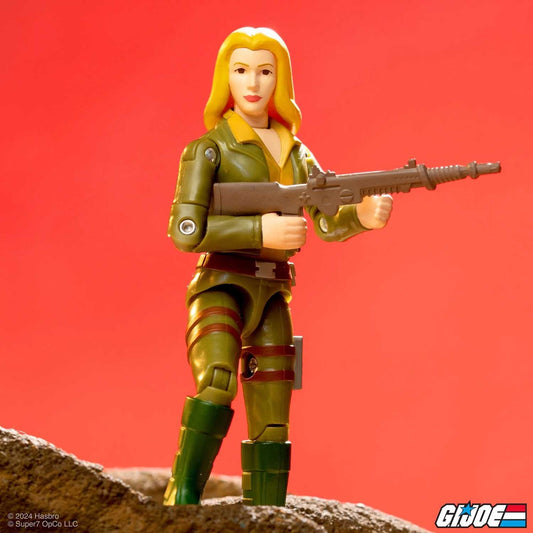 G.I. Joe: ReAction+ 3 3/4" - Cover Girl (Blonde)