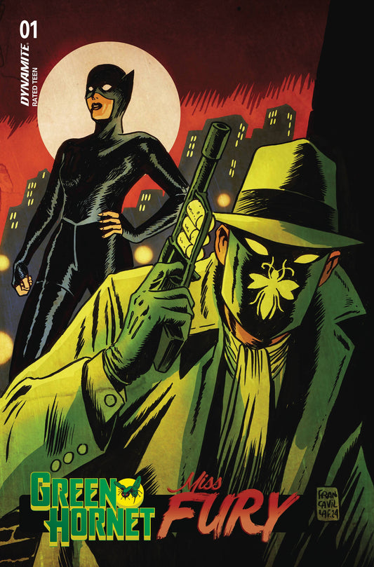 Green Hornet Miss Fury (Cover A)