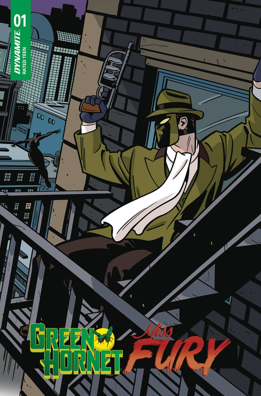 Green Hornet Miss Fury (Cover D)