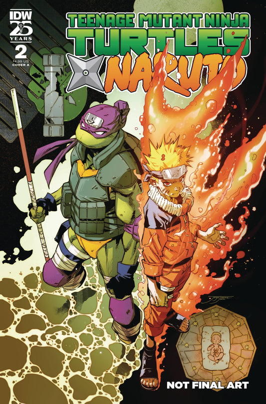 Teenage Mutant Ninja Turtles x Naruto #2 (Cover A)
