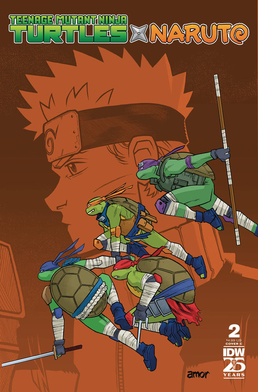 Teenage Mutant Ninja Turtles x Naruto #2 (Cover C)