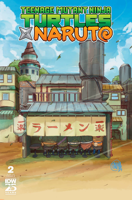 Teenage Mutant Ninja Turtles x Naruto #2 (Cover D)