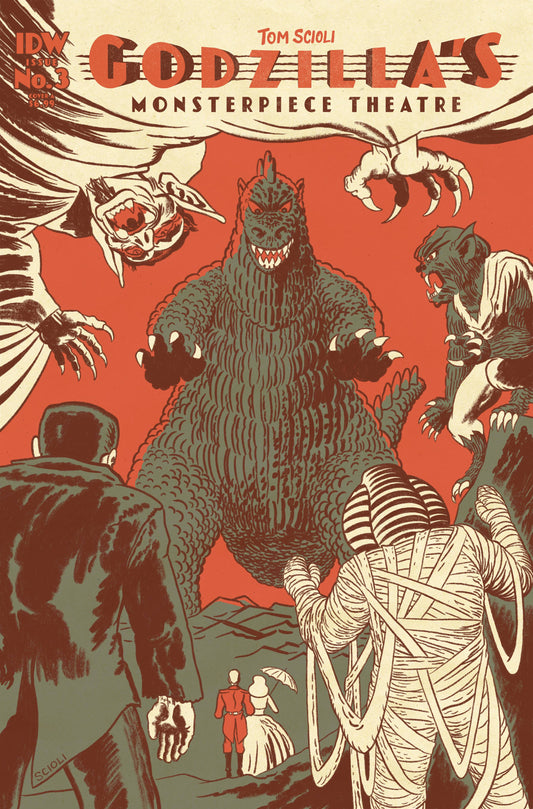 Godzilla's Monsterpiece Theatre #3 (Cover A)