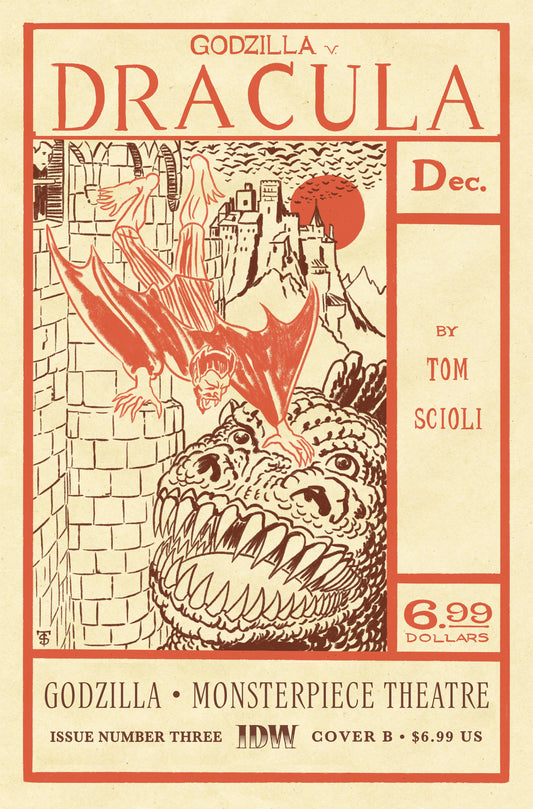 Godzilla's Monsterpiece Theatre #3 (Cover B)