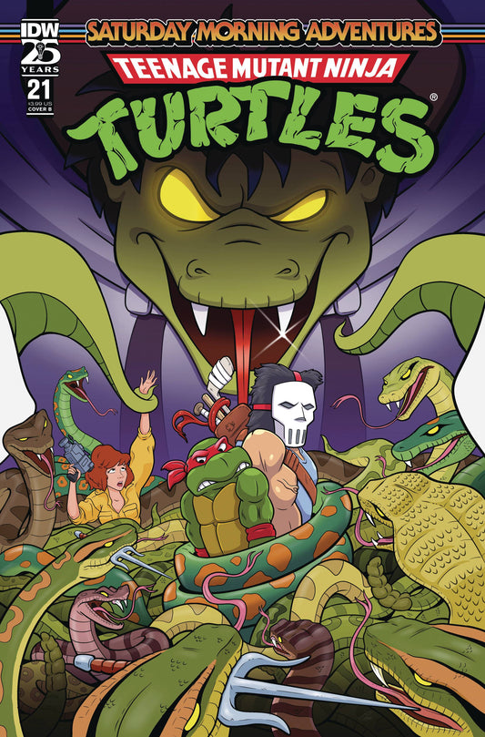 Teenage Mutant Ninja Turtles: Saturday Morning Adventures #21 (Cover B)