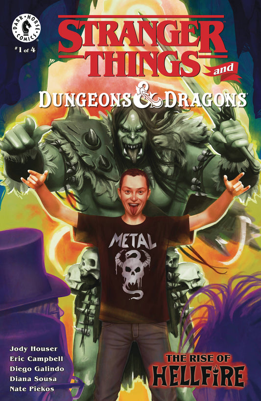 Stranger Things and Dungeons & Dragons: The Rise of Hellfire #1 (Cover C)