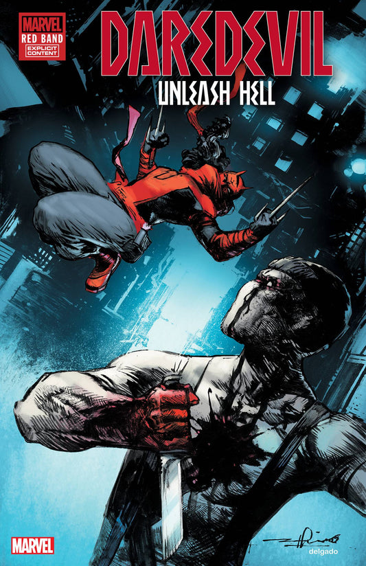 Daredevil: Unleash Hell - Red Band #2 (Gerardo Zaffino Cover)