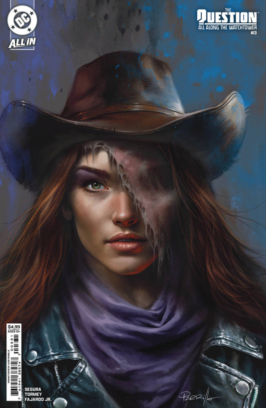 The Question: All Along The Watchtower #3 (Lucio Parrillo Cover)