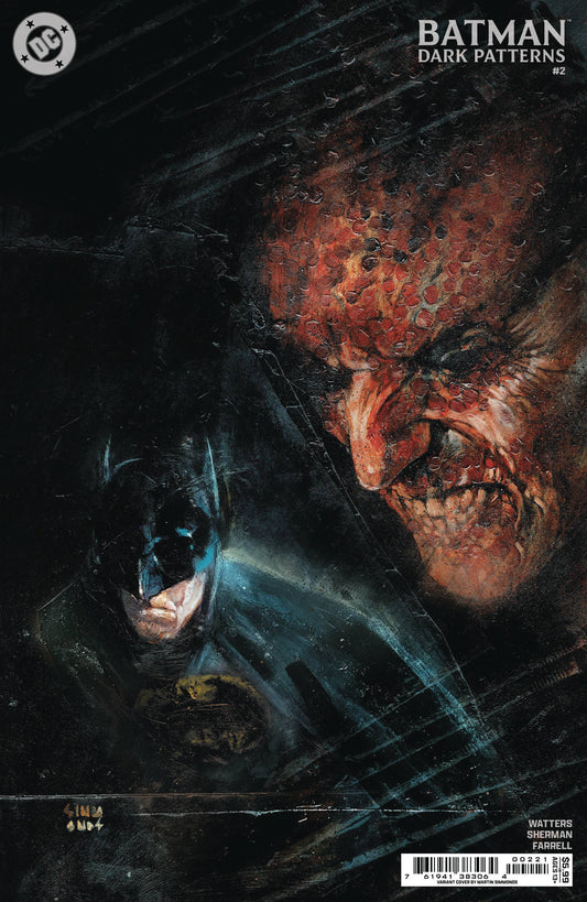 Batman: Dark Patterns #2 (Martin Simmonds Cover)