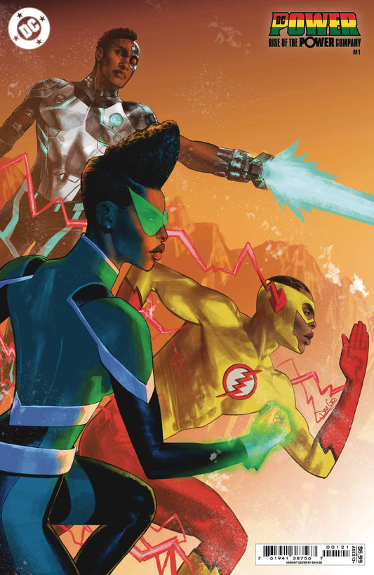 DC Power: Rise of the Power Company #1 (Davi Go Cover)