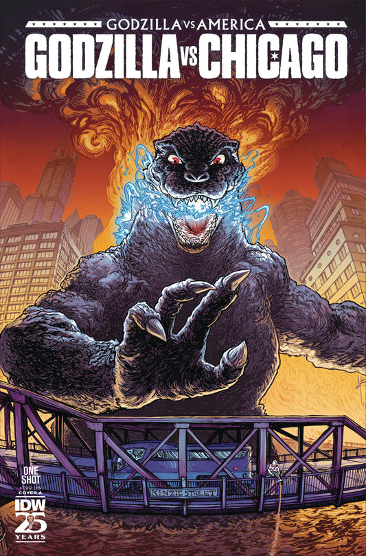 Godzilla vs. America: Chicago (Cover A)