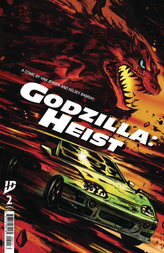 Godzilla: Heist #2 (Cover B)