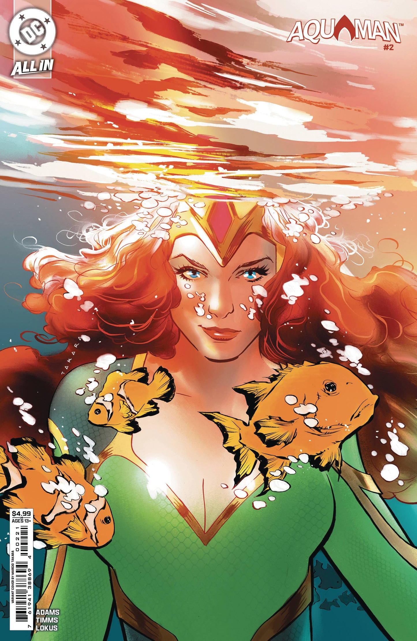 Aquaman #2 (Marcio Takara Cover)
