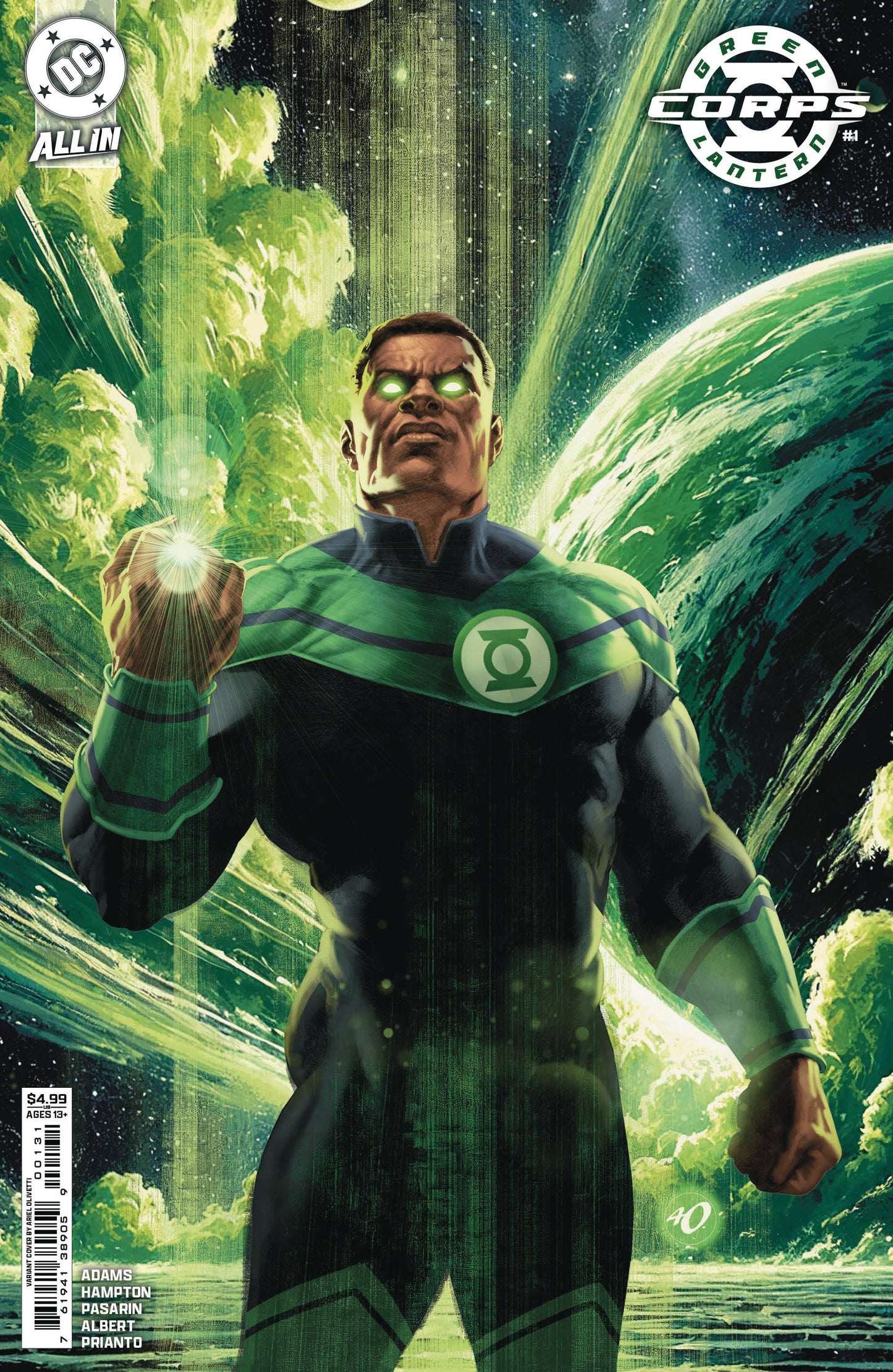 Green Lantern Corps #1 (Ariel Olivetti Cover)