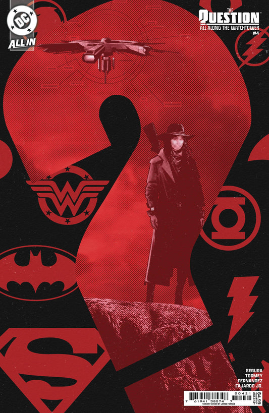 The Question: All Along The Watchtower #4 (Jorge Fornés Cover)