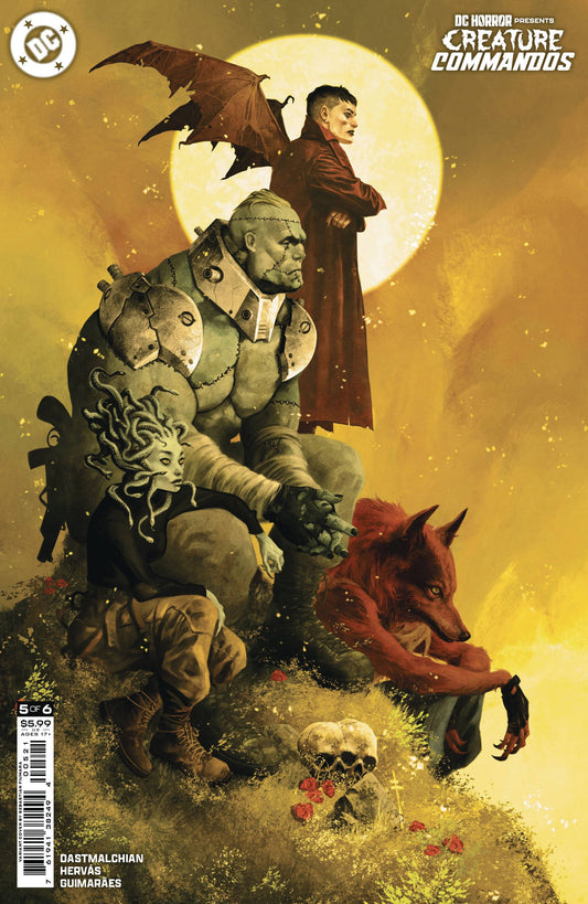 DC Horror Presents: Creature Commndos #5 (Sebastián Fiumara Cover)