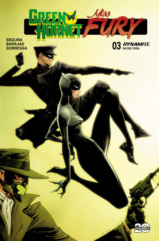 Green Hornet Miss Fury #3 (Cover B)