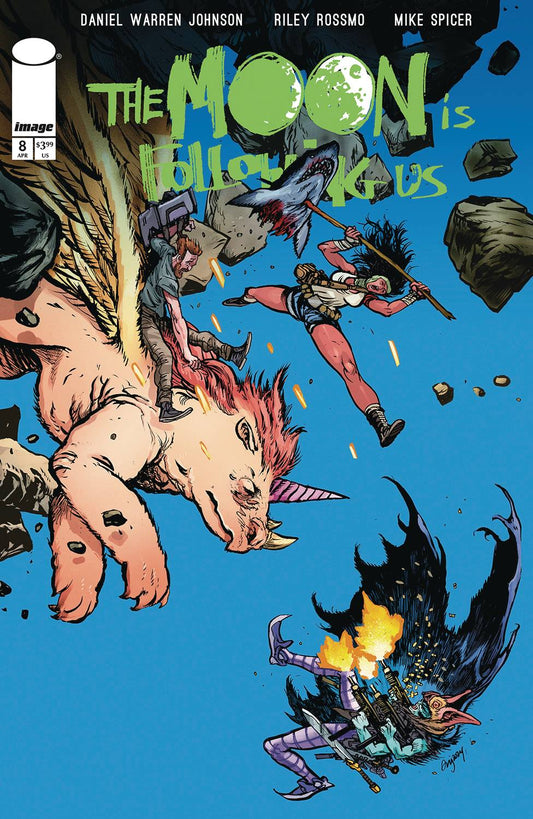The Moon Is Following Us #8 (Cover B)
